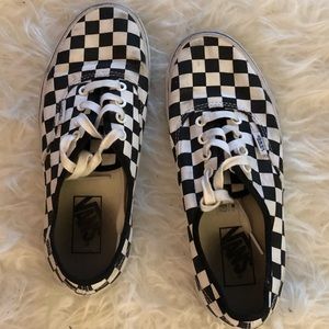 Checkered Vans